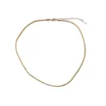 Boho Shell & Turquoise Pendant Necklace 4 LIVKE’s gold snake chain necklace with shell and turquoise pendant, layered with beaded bracelets for boho summer style.