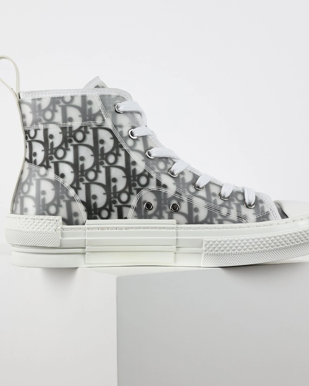 Kivne Dior B23 Dior Oblique High White Sneaker