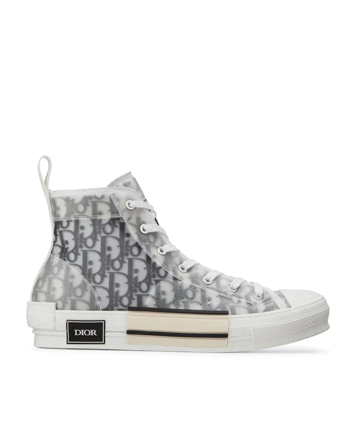 Kivne Dior B23 Dior Oblique High White Sneaker
