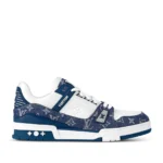 Kivne Louis Vuitton Trainer Sneaker "Blue"