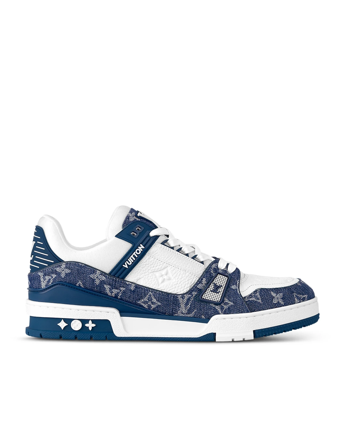 Kivne Louis Vuitton Trainer Sneaker "Blue"