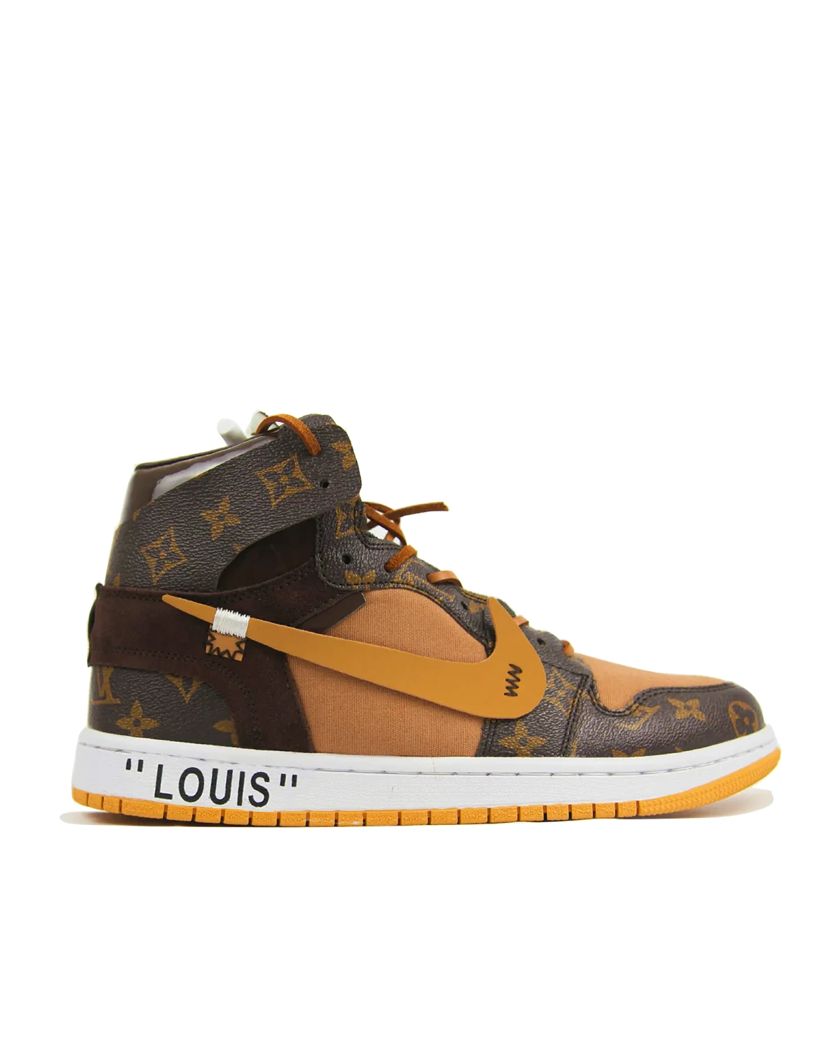 Kivne Air Jordan 1 Retro High x Louis Vuitton (Custom)