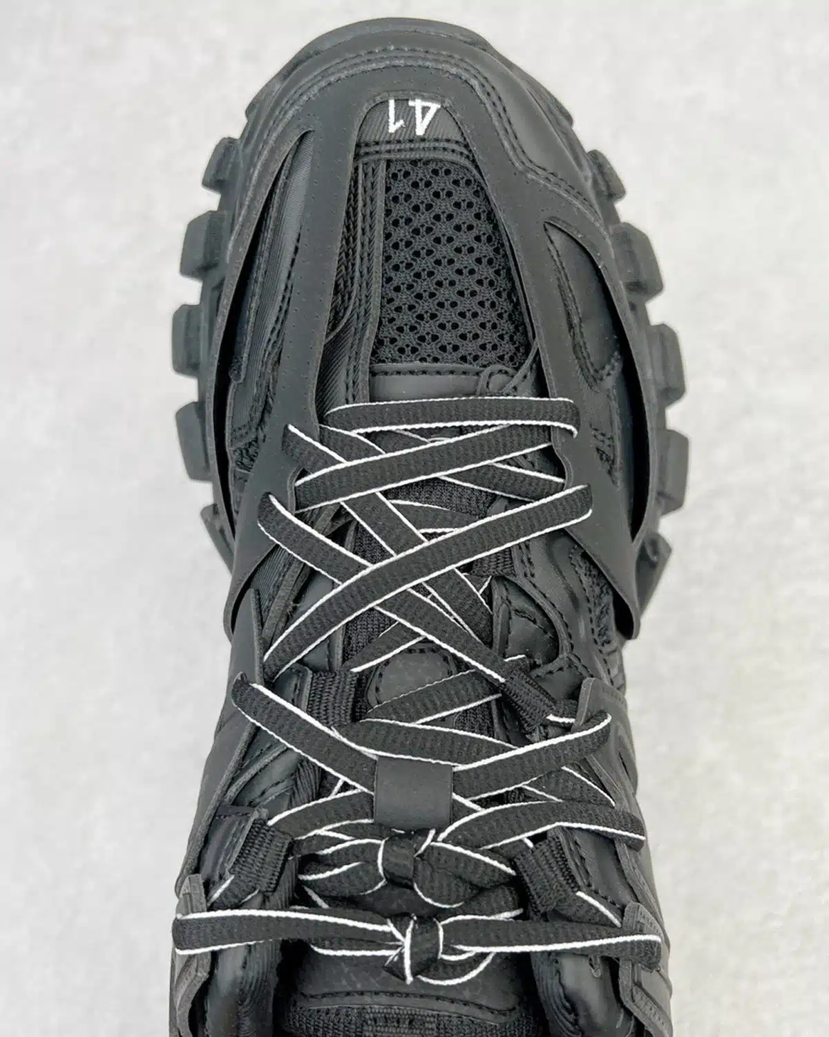 Kivne Balenciaga Track LED Trainer 'Black'