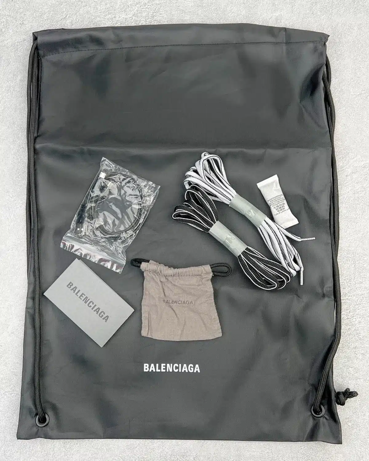 Kivne Balenciaga Track LED Trainer 'Black'