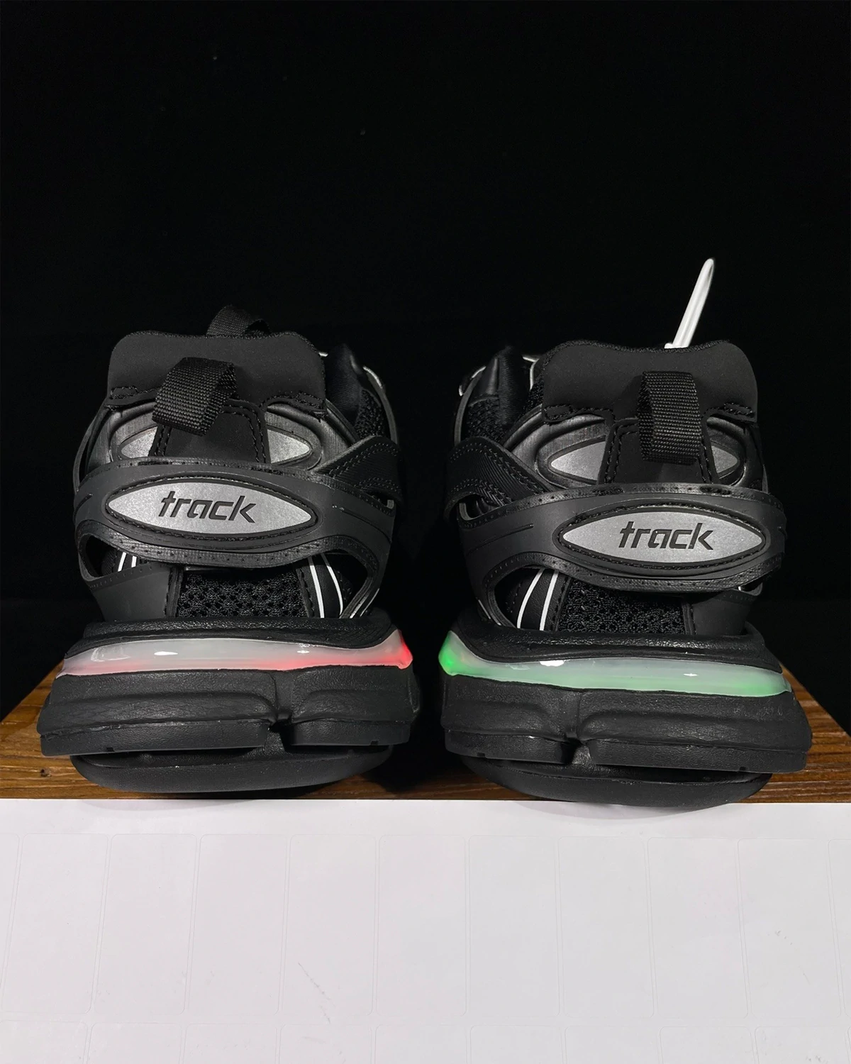 Rebce Balenciaga Track Black LED