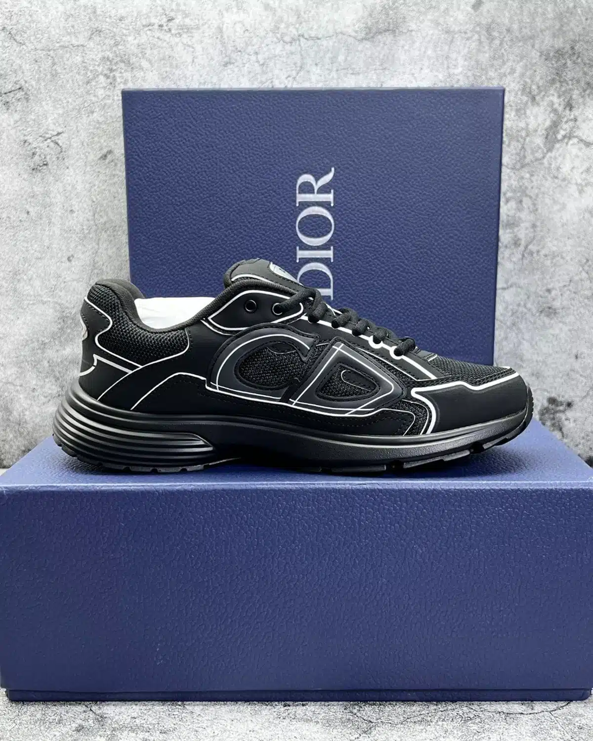 Kivne Dior B30 Countdown sneakers “Black"