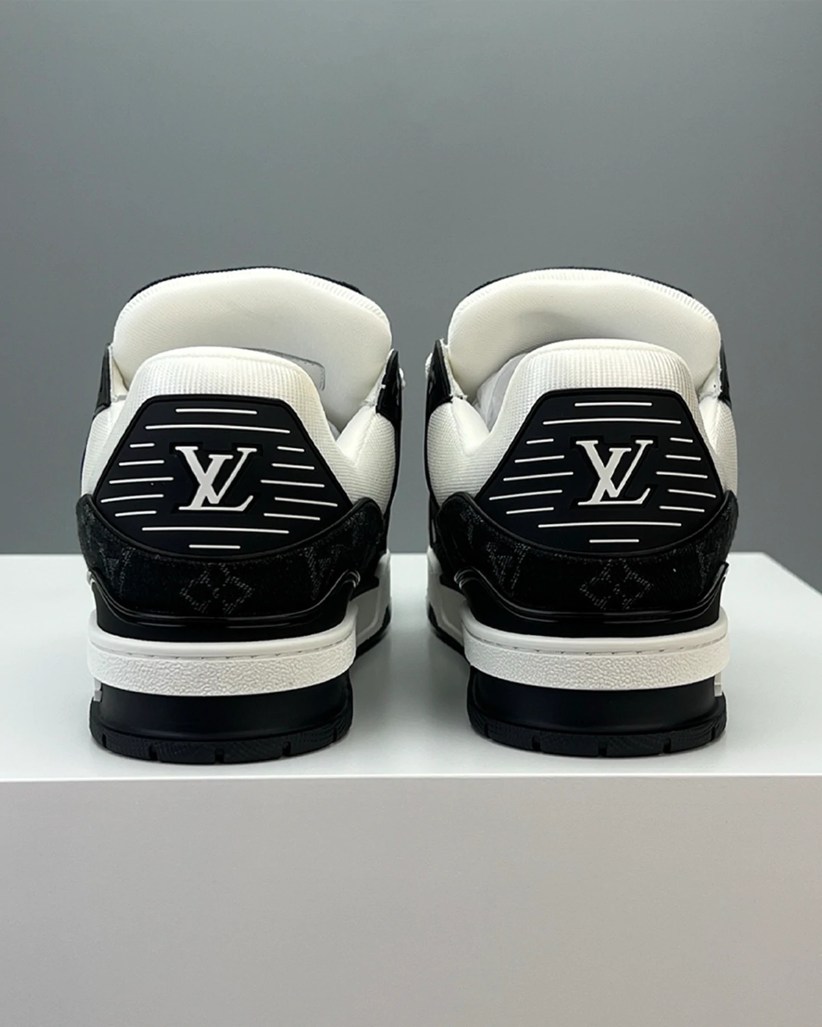 Kivne Louis Vuitton Trainer Sneaker “Black”