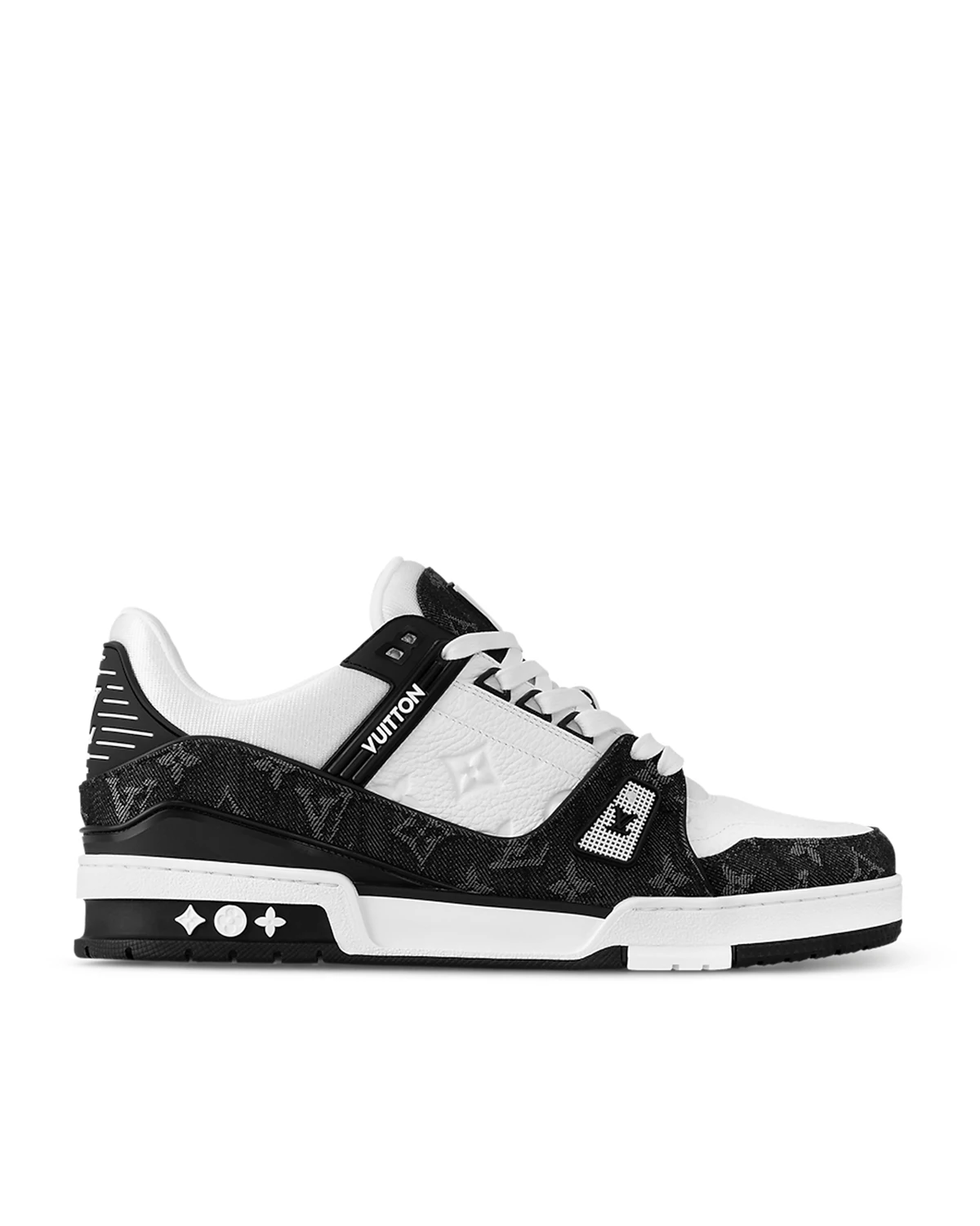 Kivne Louis Vuitton Trainer Sneaker “Black”