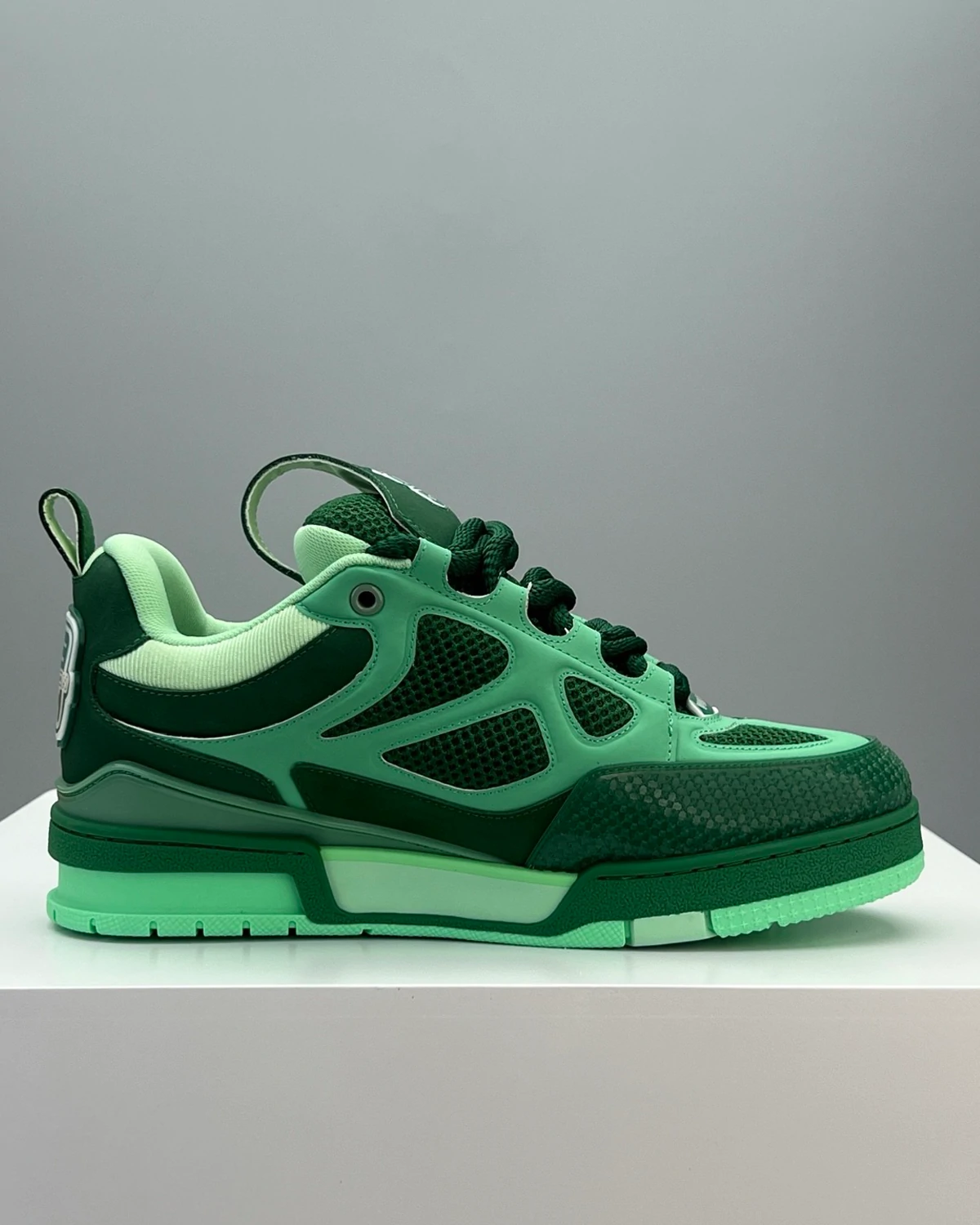 Kivne LV Skate Sneaker Green