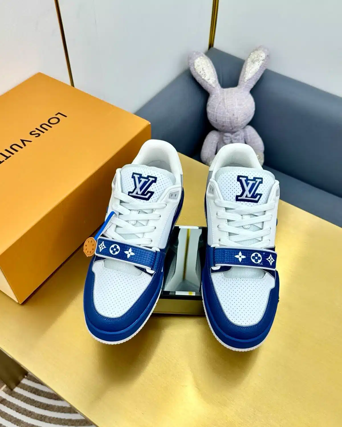 Kivne LV Trainer Sneaker blue
