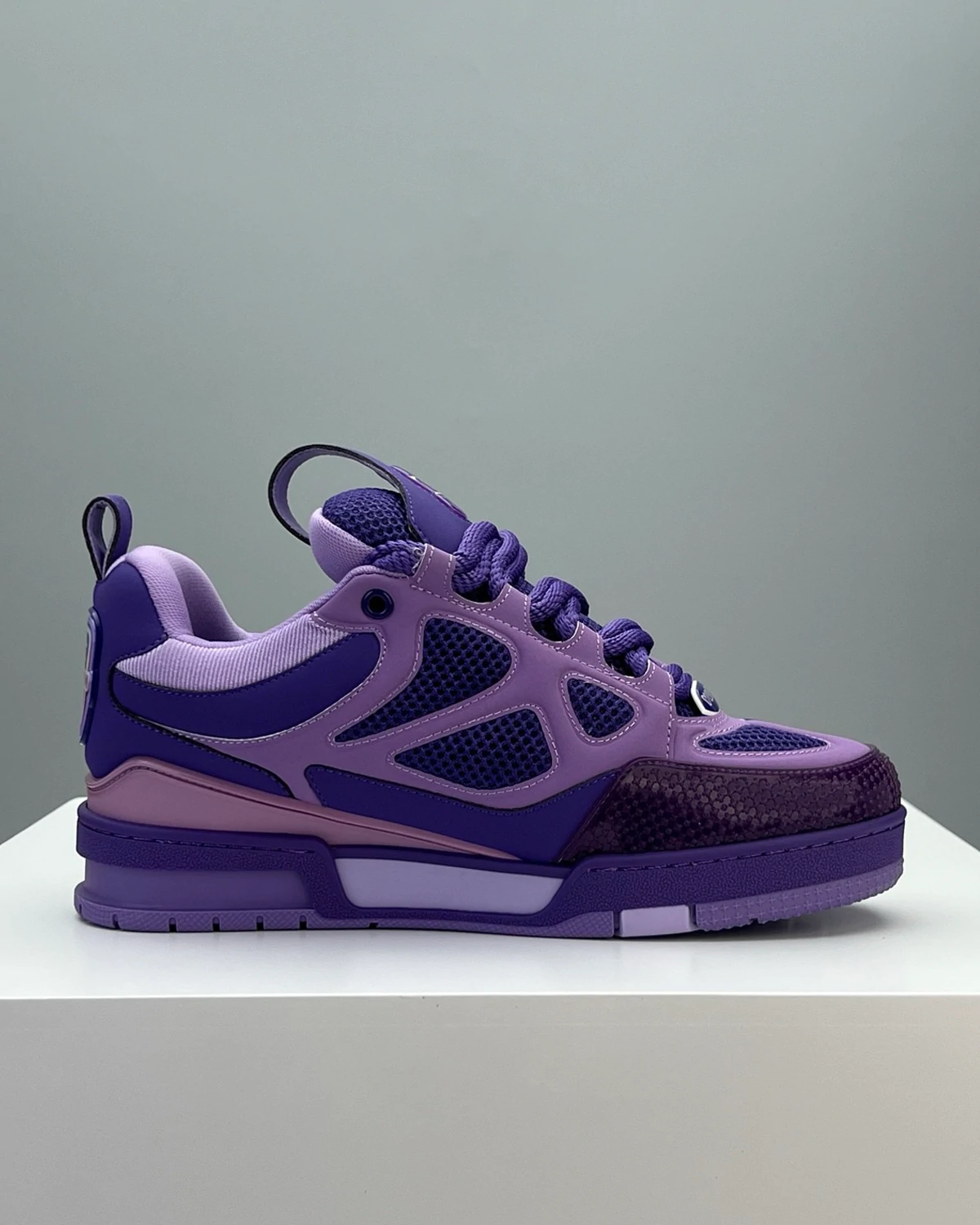 Kivne LV Skate Sneaker Purple